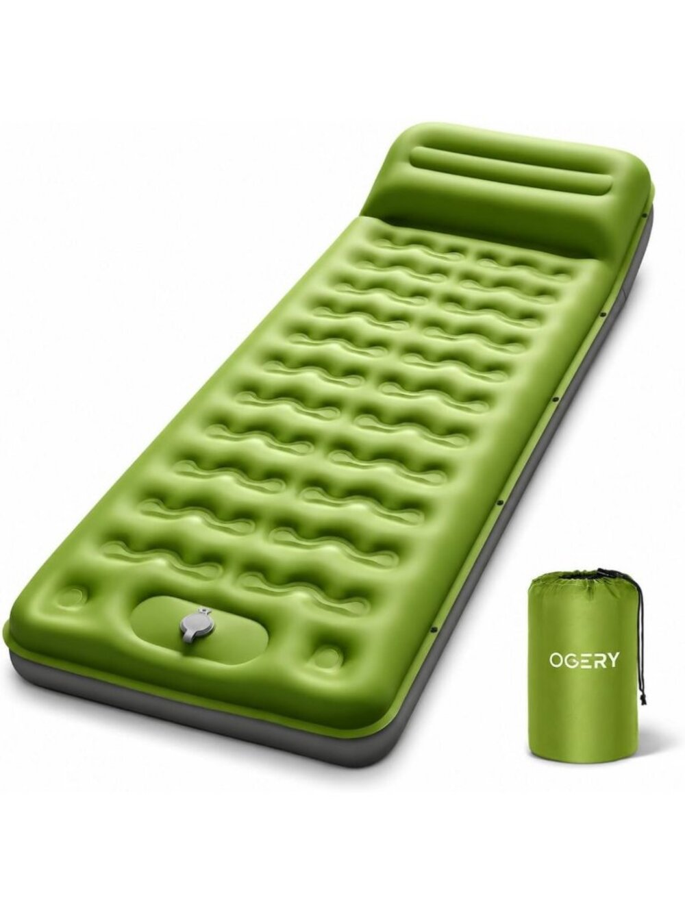 OGERY Sleeping Pad, Ultralight Inflating Camping Pad with 6" Extra-Thick